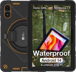 AGM PAD P2 ACTIVE 4G - Robuuste Tablet -Schokbestendig- Android 14 - 11"scherm - 8 + 8GB RAM - 256GB ROM — thumbnail 1