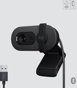 Logitech BRIO 105 Full HD-webcam 1920 x 1080 Pixel Geïntegreerd afdekpaneel, Microfoon — thumbnail 2