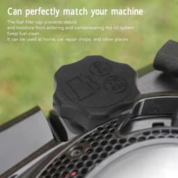 Gasdop voor grasmaaier - 2 stuks - ABS materiaal - verlengt levensduur motor - ShopVlot — thumbnail 2