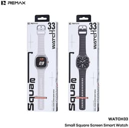 Remax WATCH33 - Smartwatch - AMOLED - IP68 - Vierkant scherm - Tarnish — thumbnail 2