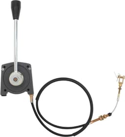 SnelShoppen - Universele Throttle Lever voor Tractor, Grasmaaier, Graafmachine, Boot - Zijmontage met 1,5m Kabel - Hoogwaardige Throttle Kabel voor Bu — thumbnail 1