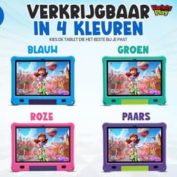 SnelShoppen - Kinder Tablet 10 inch - Android 15 - 64GB - Inclusief Hoes - Kindvriendelijke Tablet met Ouderlijk Toezicht - Ideaal voor Kinderen - WiF — thumbnail 5