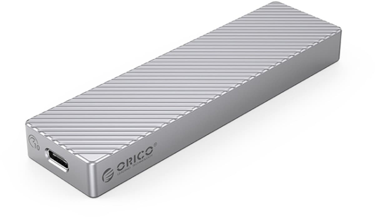 ORICO FV15C3-G2-SV 10Gbps USB3.2 Gen2 Type-C M.2 NVMe/NGFF(SATA) Dual Protocol SSD-behuizing (zilver) — afbeelding 1