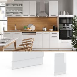 Keuken Frontpaneel - Vaatwasser Paneel - Keuken Inrichten - Soft-Close Scharnieren - 45 cm - Wit Hoogglans — thumbnail 3