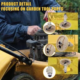 Nokkenas van duurzaam nylon geschikt voor Honda GX160 en GX200 benzinemotoren van 2KW tot 2.8KW, ideaal voor generatoren en maaiers met 6.5 tot 7PK vermogen — thumbnail 3