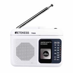 Retekess TR606 Draagbare Radio - Cassettes met Muziek- Cassette Recorder - FM AM radio - met Cassette Speler Recorder — thumbnail 4