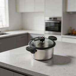 Druk Slow Cooker - Multicooker Pot - Gezond Koken - Antiaanbaklaag - 3.5 Liter - Zilverachtig Zwart — thumbnail 5