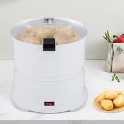 Elektrische Aardappelschilmachine - Automatische Dunschiller - Keukenwerk Vereenvoudigen - Hoog Rendement - 0.8 kg capaciteit - Wit — thumbnail 2