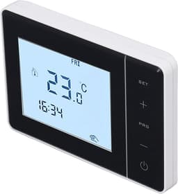 Intelligente Thermostaat - Digitale Regelaar - Comfort Verhoging - Wekelijkse Programmering - AC100-230V - Zwart — thumbnail 4