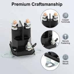 Dailygoods- Magneetschakelaar robuust - Startrelais - Compatibel met Ariens/Bolens/Dynamark/MTD/Murray/Snapper/Wheel Horse - Duurzaam - Hoogwaardige materialen - Betrouwbare oplossing - Startschakelaar — thumbnail 3