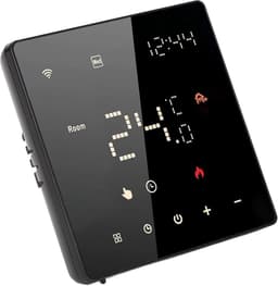 Slimme Thermostaat - Programmeerbare WiFi - Comfort Thuis - Touchscreen Bediening - 16A - Zwart — thumbnail 3