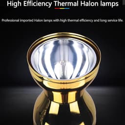 Sifon Koffiezetapparaat - Vacuüm Koffiezetter - Zelf Koffie Zetten - Thermostatische Regeling - 400W - Zilver — thumbnail 2