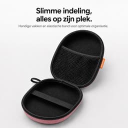 Sounix Koptelefoon Hoes - Harde Beschermcase voor JBL, Sony Koptelefoons - Waterafstotende Opberghoes met Draagband - Roze — thumbnail 5