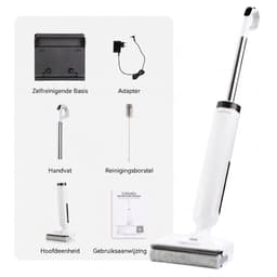 Lubluelu T9 nat- en droogzuiger - 180° ultradunne liggende stand - 20Kpa Draadloze Nat- en droogzuiger met zelfreinigend systeem – LCD-scherm - Alles-in-één vloerreiniger - Geschikt voor Harde vloer — thumbnail 4