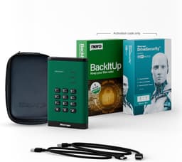 Draagbare Harde Schijf - Externe Opslag Data Schijf - Digitale Assets Beschermen - Wachtwoordbeveiligd Encryptie - 1 TB - Groen — thumbnail 5