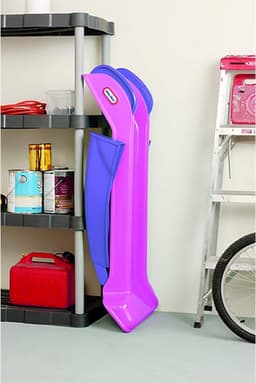 Tikes Eerste Glijbaan - Speelset voor Binnen of Buiten - Duurzaam, Stabiel, Veilig voor Kinderen - Roze & Paars — thumbnail 3
