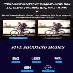 Helm Camera - Motor Camera - Veiligheid Vastleggen - G Sensor Bescherming - 1080p HD - Zwart — thumbnail 4