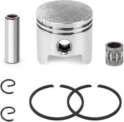SnelShoppen - Piston Set voor Bosmaaier 40 mm - Set voor Grasmaaier en Bosmaaier - 43 cc Piston Set met Ringen - Duurzaam en Ruimtebesparend — thumbnail 1