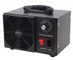 Mediatech - Ozongenerator voor desinfectie en luchtzuivering - 60.000 mg/u - TIMER - 140 W, metalen behuizing — thumbnail 1