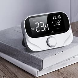 Slimme Thermostaat - Programmeerbare Sensor - Energie Besparen - App en Spraakbesturing - 300m Zonder Draad - Wit — thumbnail 4