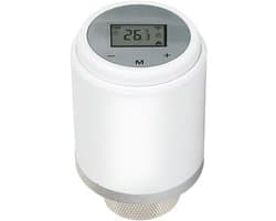 Thermostatische Radiator Klep - Slimme Verwarmingsregelaar - Energie Besparen - Wekelijkse Programmering - 171 Gram - Wit
