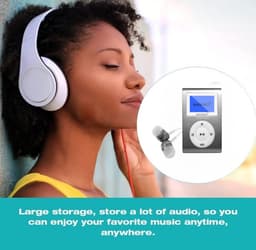Mini MP3-speler en scherm, geschikt voor studenten — thumbnail 2