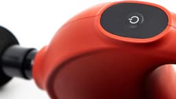 SnelShoppen - Massage Gun met 4 Snelheden en 4 Massagekoppen, Oplaadbaar via USB Type C, Rood, Ideaal voor Spierontspanning en Herstel — thumbnail 4
