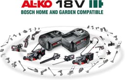 Elektrische Grasmaaier - Accu maaier Grasmaaier - Gazon Onderhouden - 42cm Snijbreedte - 60 Liter - Zwart — thumbnail 2
