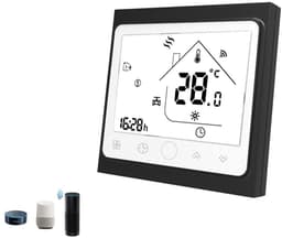 Slimme Thermostaat - Verwarming Regelaar - Comfort Verhogend - App Bediening - 24V - Wit — thumbnail 3