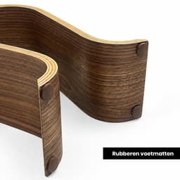 Headset Stand - Headset Houder - Koptelefoon standaard - Koptelefoon Houder - Hoofdtelefoon Houder - Headphone stand - Walnoot — thumbnail 5