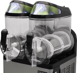 HCB® - Professionele Horeca Slushmachine - 2 x 12 liter - 230V - Slush puppy machine - 51x43x77 cm (DxBxH) - 44 kg - 7656 — thumbnail 2