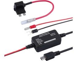 Hardwire Kit Auto Dash Cam voor Nextbase 512.512G, 402G, 412.312GW, 302G, 112.212, 312.202, 101 en DUOcar Camera Standaard Size Fuse