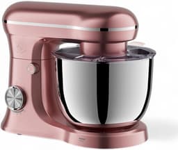 Keukenmachine - Mixer Robot - Bakken en Koken - Krachtig Planetair Systeem - 5 Liter Kom - Roze — thumbnail 1