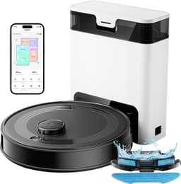 Lefant M2S PRO - Robotstofzuiger met dweilfunctie en automatisch leegstation - 10.000 Pa zuigkracht - Technologie tegen haarverstrengeling - LiDAR-navigatie — thumbnail 1