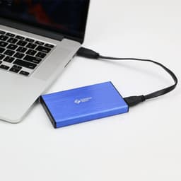 Externe Harde Schijf - Draagbare Opslag - Bestanden Opslaan - Super-Speed USB 3.0 - 1 TB - Blauw — thumbnail 5
