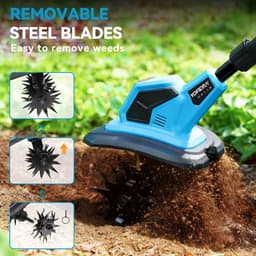 Solidchoice - Draadloze Tuinsnijder met 2 Batterijen en Accessoires — thumbnail 4