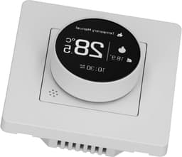 Waterverwarming Thermostaat - Slimme Thermostaatkraan - Temperatuur Regelen - Precisie Controle - AC 95-245V - Wit — thumbnail 1