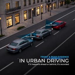 Dual Dashcam - 4K Ultra HD - Voor- en Achtercamera - GPS en WLAN - Voor Auto's — thumbnail 2