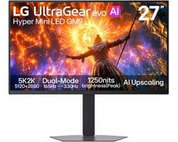 LG UltraGear Evo 27GM950B-B - Hyper Mini LED 5K - Gaming Monitor - 27 inch
