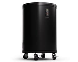Klarstein Wijnkoeler Mr Barbot mini-koelkast met led-display, stille roestvrij staal koelkast, indoor/outdoor drankenkoelkast, wijnkoelkast voor dranken, 30L koelkast met 360° zicht, 0-16°C - 43 cm - voor Bar - Temperatuurregeling