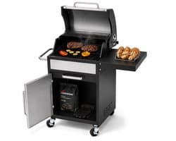 Landmann GrillChef Houtskoolbarbecue - 96 cm - Gietijzeren Rooster - Met Deksel