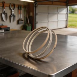 Grasmaaier Dekriem - Reserveonderdeel Gazonmaaier - Gazononderhoud - Aramidevezel Constructie - 1/2x140 inch - Zwart — thumbnail 2