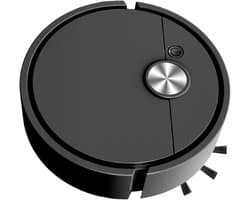 Desktop Stofzuiger Robot - Mini Kruimeldief - Bureau Schoonmaken - Slimme Navigatie - 27.5 x 26.4 cm - Zwart