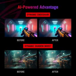 ASUS ROG Strix XG27ACMS - QHD Fast IPS Gaming Monitor - 320Hz - 0.3ms - 15W USB-C - G-Sync Compatible - 27 Inch — thumbnail 3