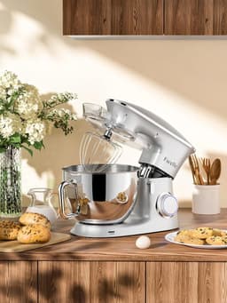 RFWR® Krachtige 8,5 L Deegmachine met 6+1 Snelheden en Multifunctionele Accessoires — thumbnail 3