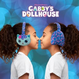 Gabby's Poppenhuis - Mercat - draadloze kinderkoptelefoon - met pluche volumebegrenzing - microfoon — thumbnail 2
