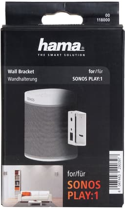 Hama Muurbevestiging voor Sonos PLAY1 swivel wit — thumbnail 4
