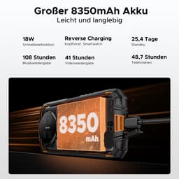 DOOGEE Fire 3 Ultra 4G- AI Outdoor telefoon - Robuuste Smartphone - Android 15 -24 GB RAM+256 GB ROM/2 TB TF - 8350 mAh/18W -Unisoc T7200 -5,5-inch HD -NFC + Face ID + Vingerafdrukscanner-Groen — thumbnail 4