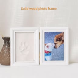 DIY Pootafdruk Set voor Hond en Kat met Fotolijst — thumbnail 2
