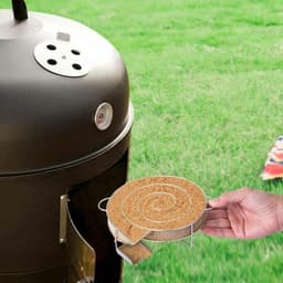 TuseRxln Koudrookgenerator - Rookhuisje - Spiral Vorm Langdurig Branden Geen Vlam - 1 Stuks - Voor Vis En Vlees — thumbnail 4